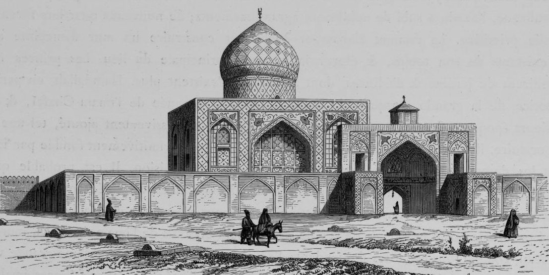 Mosque_and_tomb_Qazvin_by_Pascal_Coste.jpg