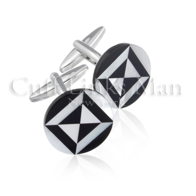 CL-0031_Round_MOP_Onyx_Cufflinks_Cuff_Links_2.jpg