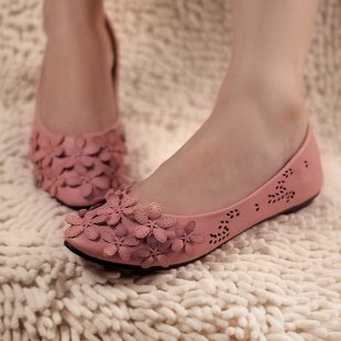 Free-shipping-2012-New-arrived-Pink-Yellow-2-color-flat-shoes-Fashion-flat-shoes-women-Causal.jpg